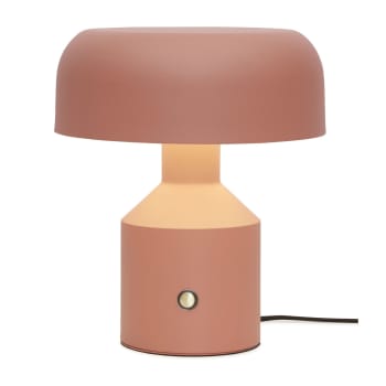 Porto - Lampe de table en fer terra, h. 30cm