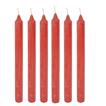 RUSTIC - 16 candele per candelabri