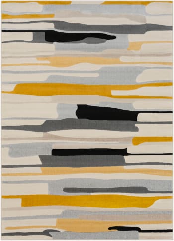 Anais - Tapis Scandinave Moderne Multicolore/Gris 200x275