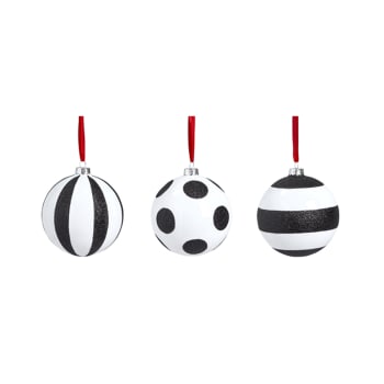Boules de Noël décoratives incassables à suspendre pour sapin de Noël 1,2-3,1 cm | Leroy Merlin