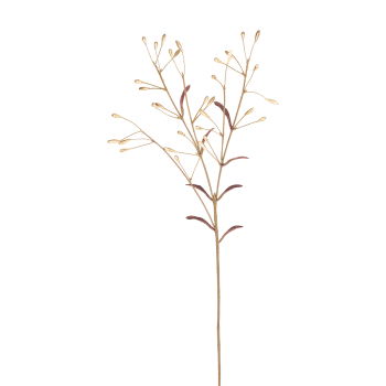 Noël - Branche fantaisie artificielle dorée H73
