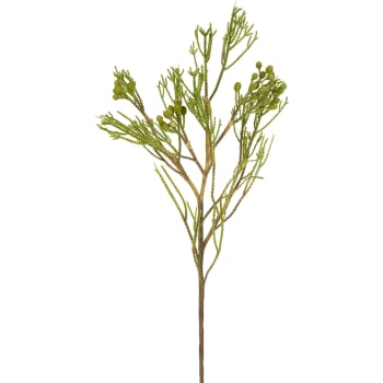 Protea - Branche de protea artificielle verte H51