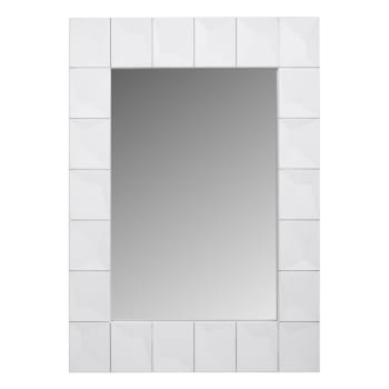 Espejo de madera Blanco 84x4,5x119h cm