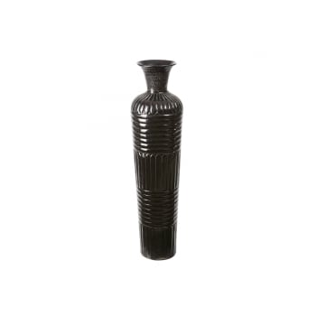 Leader - Vase décoratif en fer noir H95