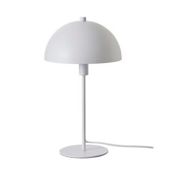 Stockholm - Lampe de Table en métal blanc mat