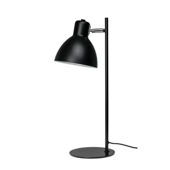 Skagen - Lampe de Table en métal noir mat