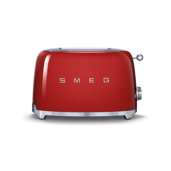 Années 50 - Toaster 2 tranches    rouge en acier H19.8