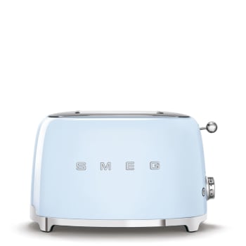 Grille-pain Smeg 2 Tranches – Design Années 50 Rouge Acier – Modèle Rétro
