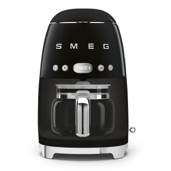 Années 50 - Machine à café filtre 1.4  noir en inox H36.1