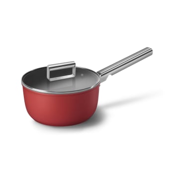 Casserole induction essentielle rouge Couleur rouge Atmosphera