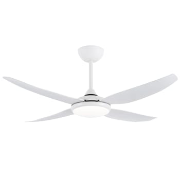 Ventilatore da soffitto bianco a LED 24W 100cm GULL