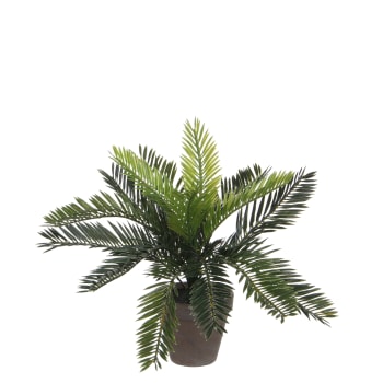 Cycas palm - Palmier cycas artificielle en pot H33