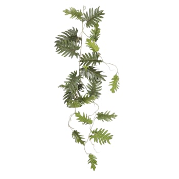 Philodendron selloum - Philodendron selloum guirlande de plante artificielle H115