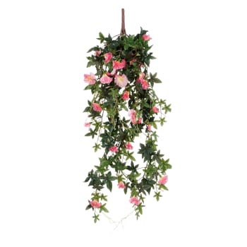 Petunia hanging - Petunia artificielle suspendue rose H80