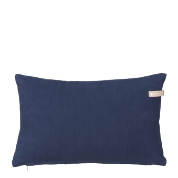 Colcha jacquard verano cubrecama entretiempo cama 135 cm azul ALBORÁN, Maisons du Monde