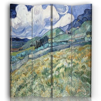Paravent - Cloison Vue de Saint-Rémy - Van Gogh cm 145x170 (4 volets)