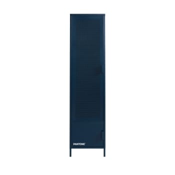 Nino - Armoire 2 portes en métal PANTONE H180cm bleu nuit