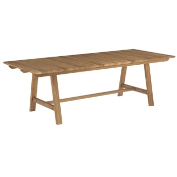 Budi - Tavolo da giardino in legno massiccio di teak 240 cm