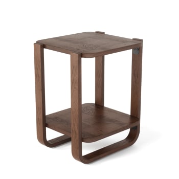 Bellwood - Table d'appoint en bois marron 53x42cm