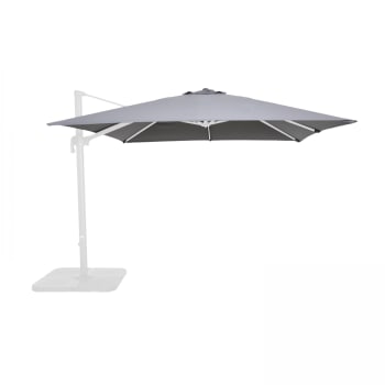 Malaga - Toile pour parasol déporté 3x3m anthracite