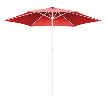 Matera - Toile pour parasol droit 3m rouge