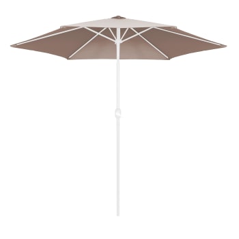 Matera - Toile pour parasol droit 3m taupe
