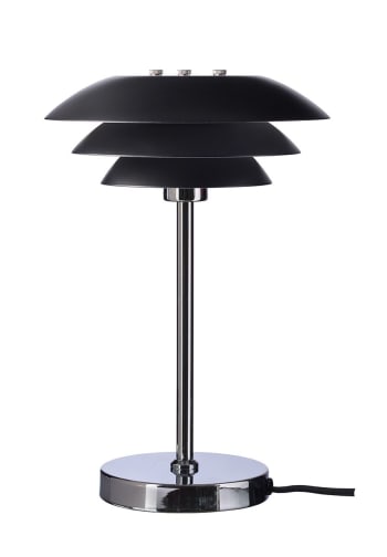 Dl20 - Lampe de Table en métal noir mat