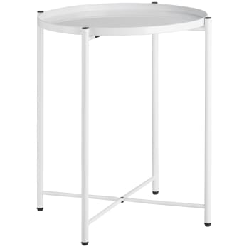 Tavolino bianco 45,5 x 45,5 x 53 cm