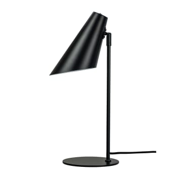 Cale - Lampe de Table en métal noir mat