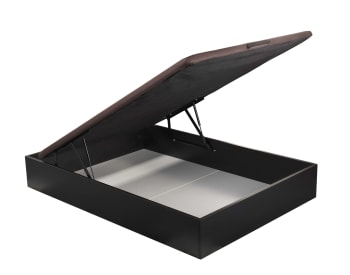 Space bed - Canapé abatible - fácil apertura, gran capacidad, tapa 3d, 150x190