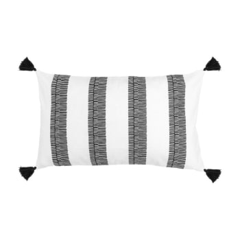 Evora - Fodera per cuscino 50x30 grigio ardesia