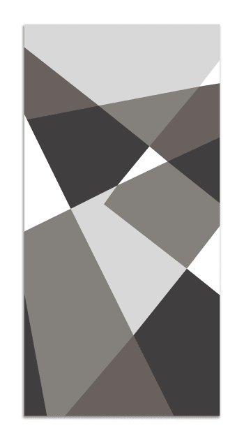 ALFOMBRAS MINIMALISTAS 2 - Alfombra vinílica geometría abstracta gris 140x200 cm