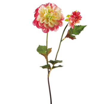 Andreas - Tige de dahlia artficielle rose H50