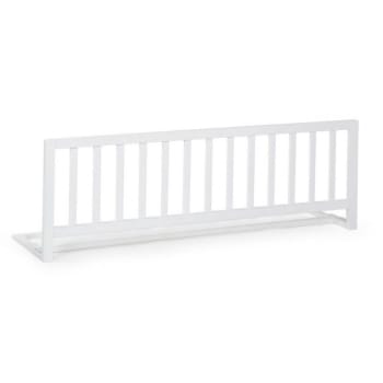 Barrière de lit en bois 120 cm blanc