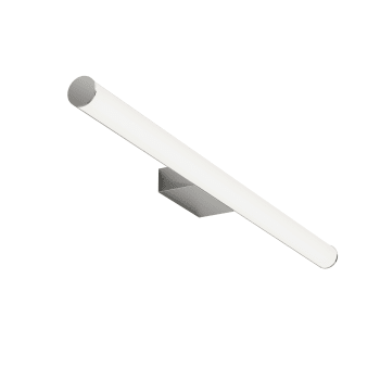 CASPIO - Lampada da parete per bagno in metallo cromato da 90 cm