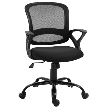 Silla de oficina 61x61x99 cm negro