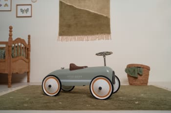 Porteur voiture vintage orange Maisons du Monde