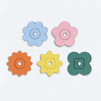 Puzzle de bain fleur Flower Power