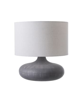 Drop - Lampe en béton gris h.45 cm
