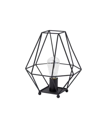 Albany - Lampe en métal noir h.33 cm