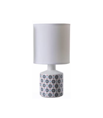Gisele - Lampe en céramique gris h.29 cm