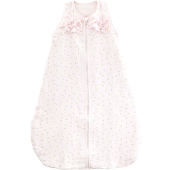 PRINCESSE SWAN - Saco de dormir de verano de algodón ecológico rosa 6-18 meses