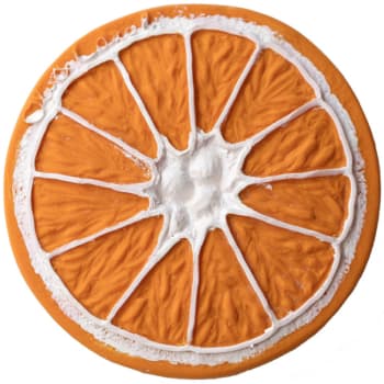 Clémentino l'orange en latex d'hévéa