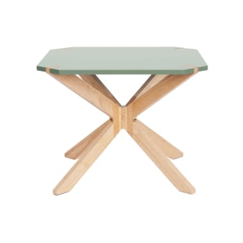 Miste - Table basse scandinave l. 60 x h. 40 cm vert
