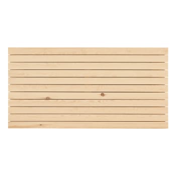 Cairo - Tête de lit en bois de pin naturelle 200x80cm