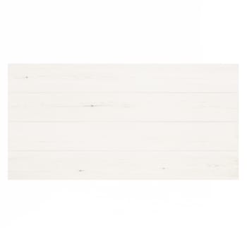 Flandes i - Tête de lit en bois de pin blanche 140x80cm