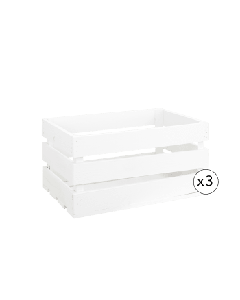 Grapadora blanca pinza de madera - Accesorios de oficina - Youdoit