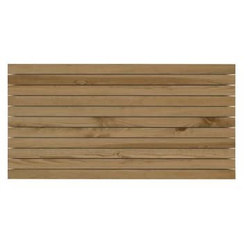 Cairo - Tête de lit en bois de pin vieilli 160x80cm