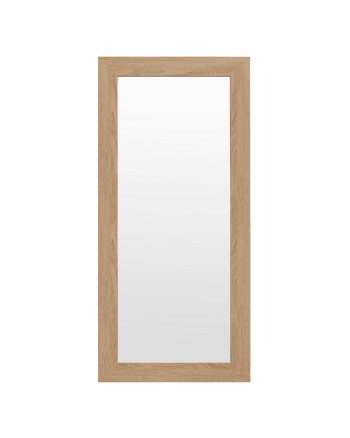 Terra - Espejo de madera color envejecido de 60x80cm