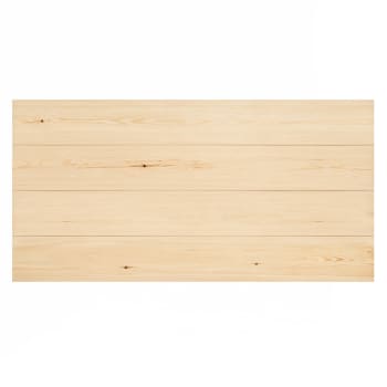 Flandes i - Tête de lit en bois de pin naturelle 140x60cm